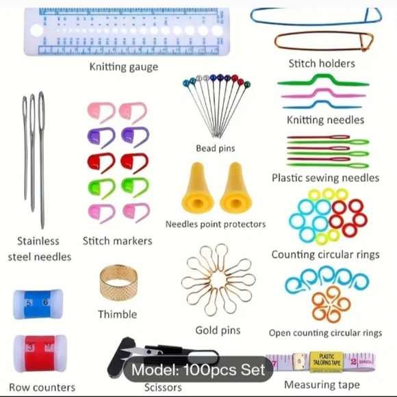 Comprehensive Knitting and Sewing Tool Set - Picture 2 of 7